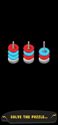 Hoop Stack Game - Color Sort screenshot