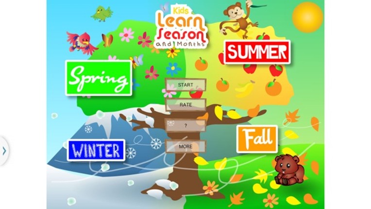 Kids Learn Seasons And Months screenshot
