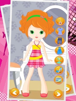 Little Girl Dress Up Dolls - Fashion Makeover Game For Girls screenshot