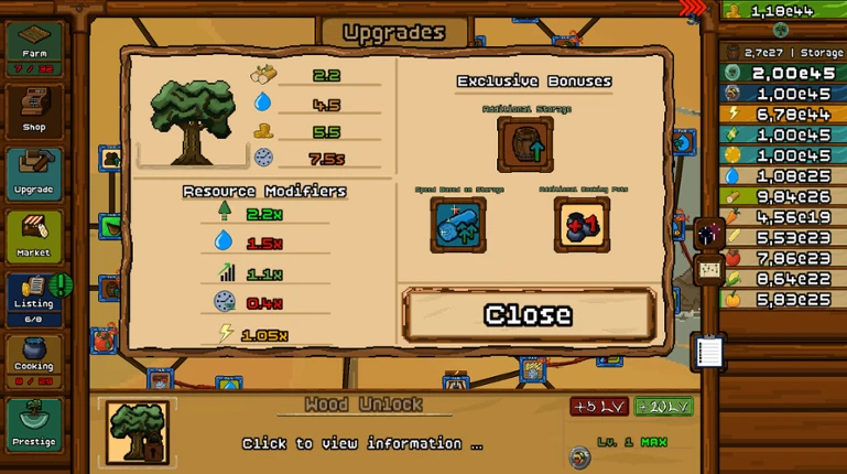 Marketfield Idle Image