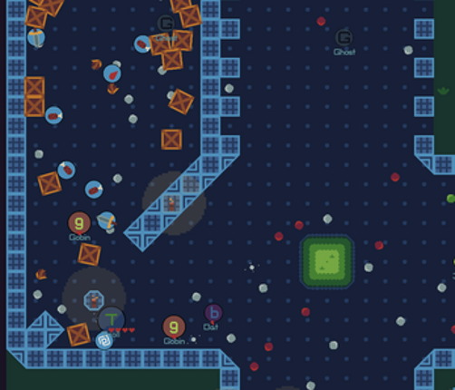 Rogue Strokes: Minigolf Dungeons (7DRL 2024) screenshot