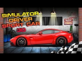 Simulator Driver Sport Car 3D Image