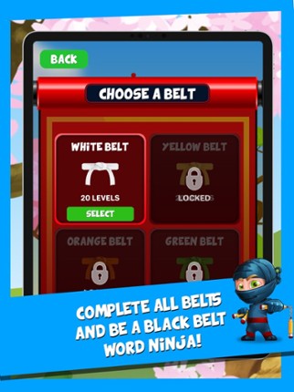 Word Ninja Challenge screenshot