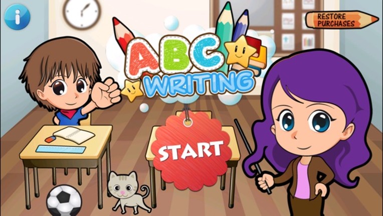 ABC Writing Pre-School Learning iPhone version screenshot