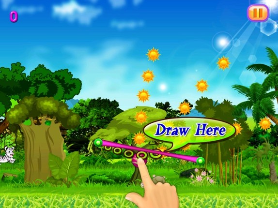 Baby White Tiger Bounce : Sky Dash with Mittens the Super Sonic Cub Image