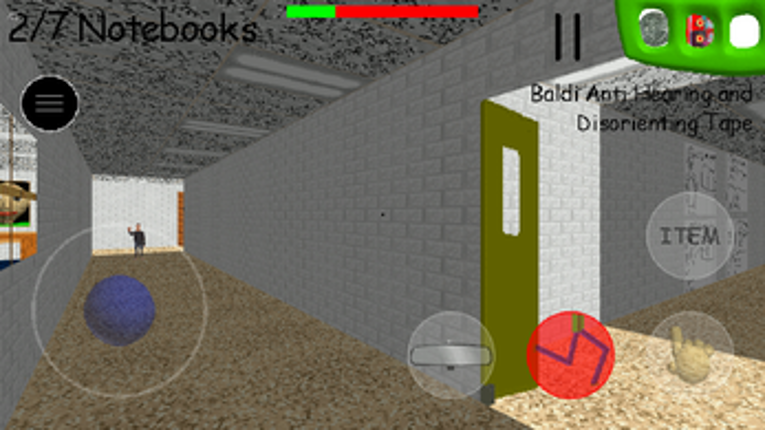 Baldi's Basics but everyone is small expect you Preset Image