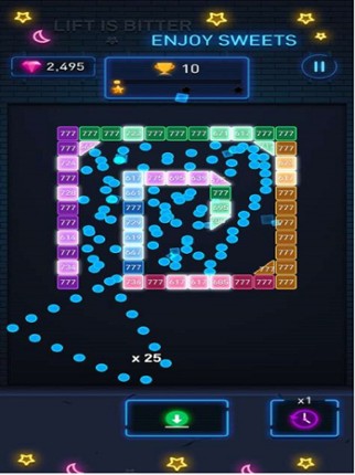 Brick Breaker: SweetMonster screenshot