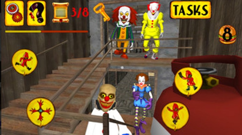 Clown And Friends Hospital Horror Neighbor screenshot