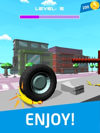 Crushing Wheel - Perfect Smash screenshot