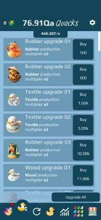 Ducky Clicker Idle Game screenshot