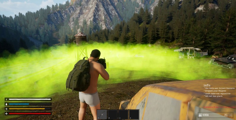 Forbidden zone screenshot