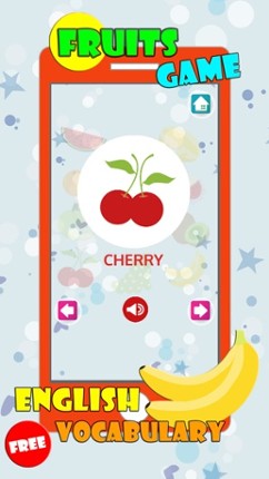 Fruits Connect Word Picture Matching Puzzles Games screenshot