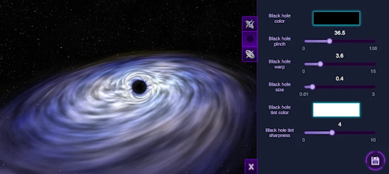 Stars and Planets Simulator Image