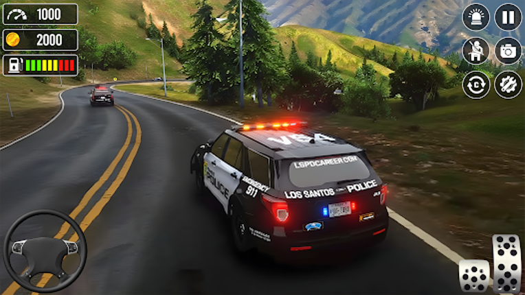 Police Games: Cop Car Chase 3D screenshot
