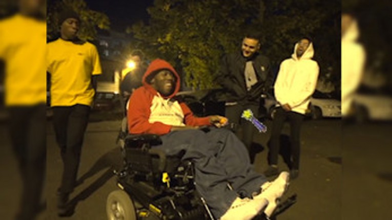 Super Wheelchair N*gga Image