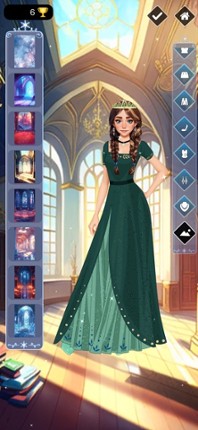 Ice vs Fire magic dress up screenshot