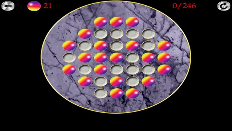 Marble Solitaire Premium screenshot