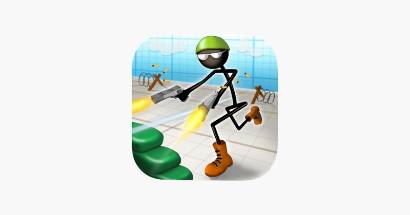 Stickman Run 'n Gun Game Cover