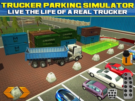 Trucker Parking Simulator Real Monster Truck Car Racing Driving Test Image