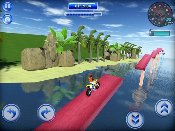 Wipeout Bike Stunts Game screenshot