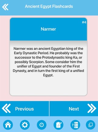 Ancient Egyptians History Quiz screenshot
