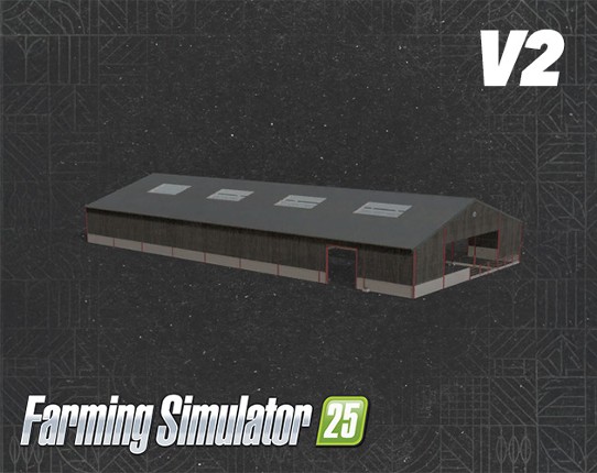 FS25 UK Large Beef Shed - V2 Image