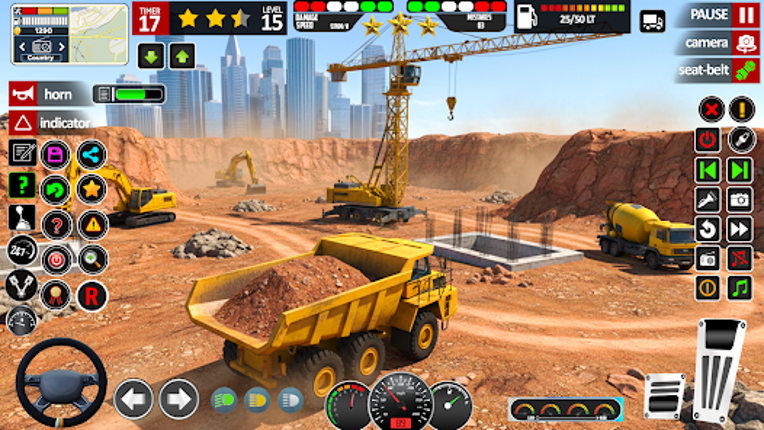 JCB Construction Games 3D Sim Image