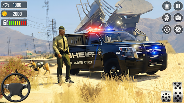 Police Games: Cop Car Chase 3D screenshot