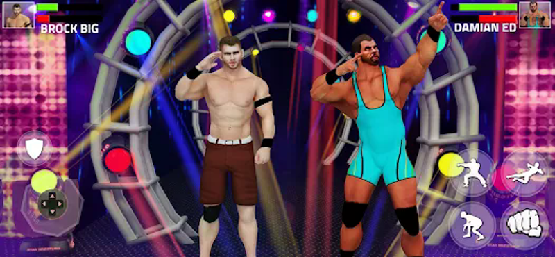Tag Team Wrestling Game Image