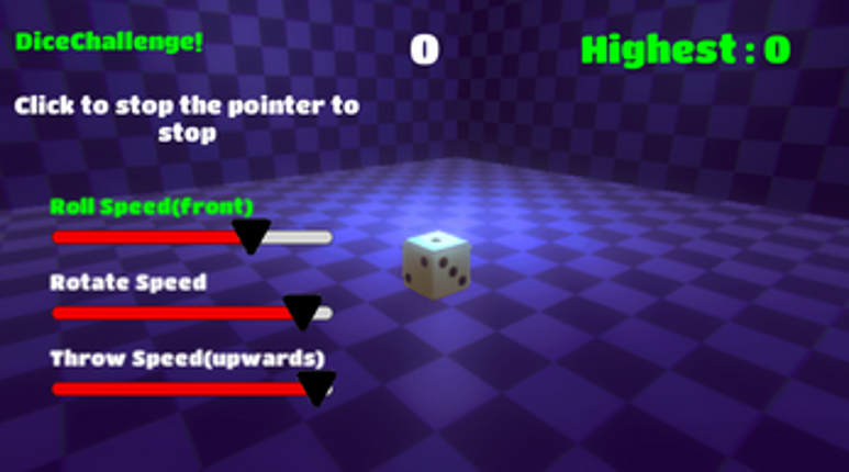 DiceChallenge screenshot