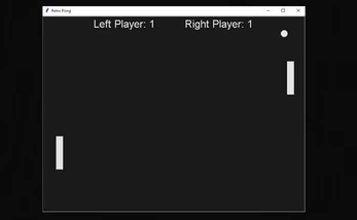 Retro Pong Image