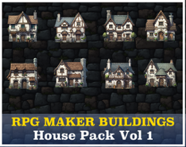 RPG Maker Buildings - Houses Vol 1 Image