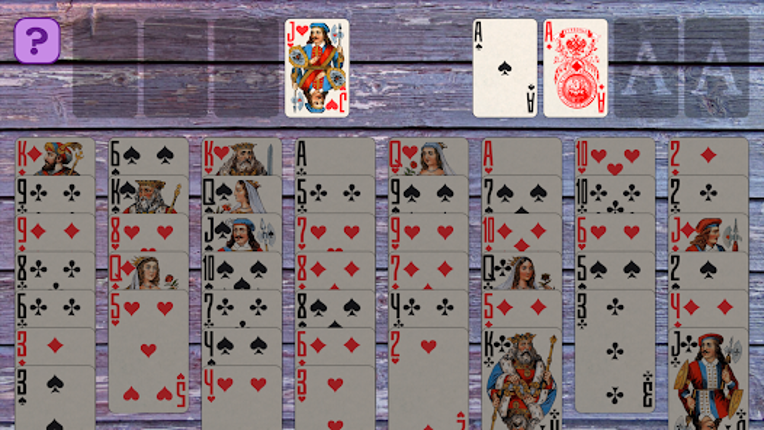 Solitaires screenshot