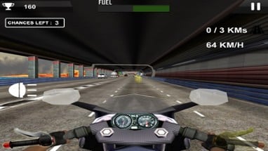 Hight Speed Rider 3D Image