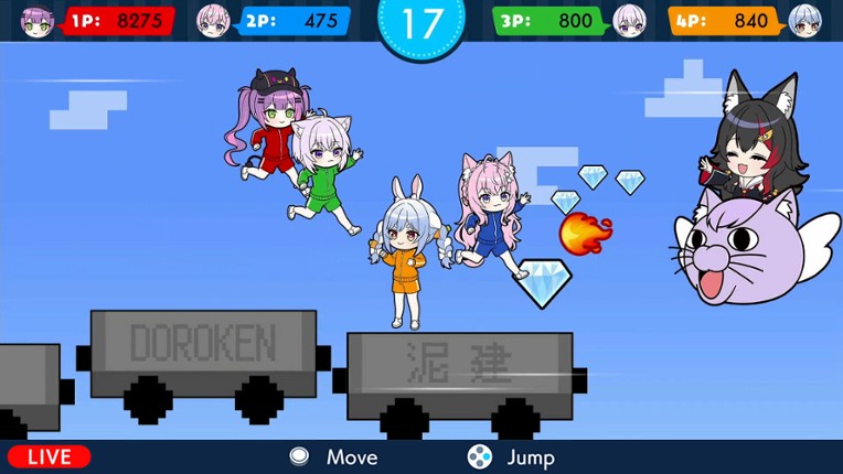 HOLODAMA: Content Clash screenshot