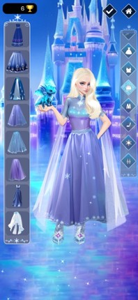 Ice vs Fire magic dress up screenshot