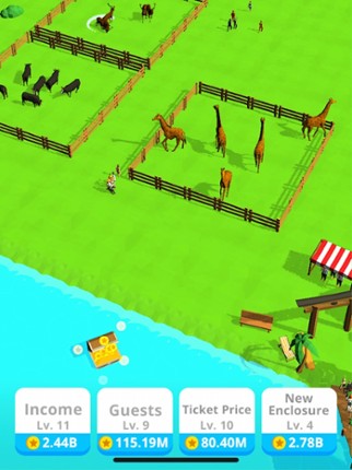 Idle Animals Island screenshot