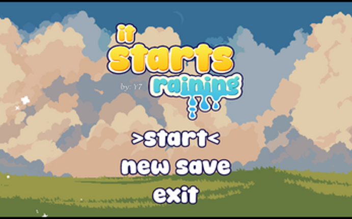 its starts raining screenshot