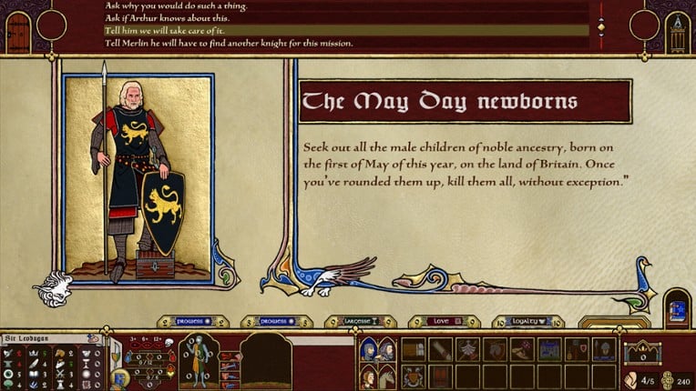Legends of the Round Table screenshot