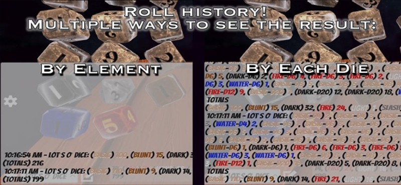 Magic Dice Roller screenshot