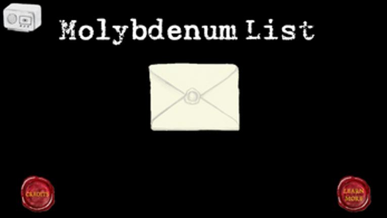 Molybdenum List Image