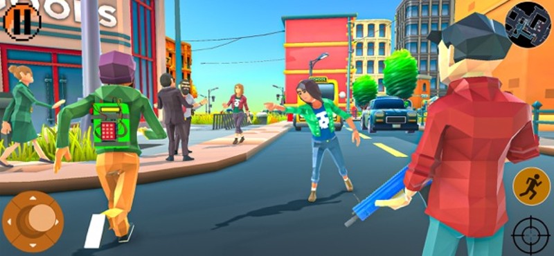 Pixel Shooting City Craft War screenshot