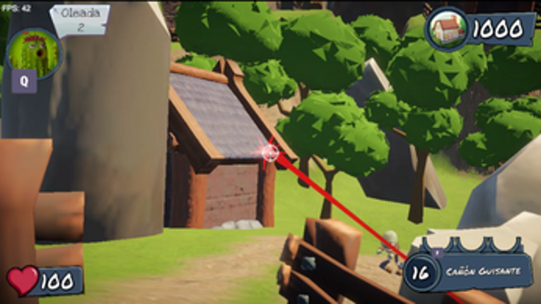 Plants vs. Zombies: Sunstrike(Garden Warfare FanGame) screenshot