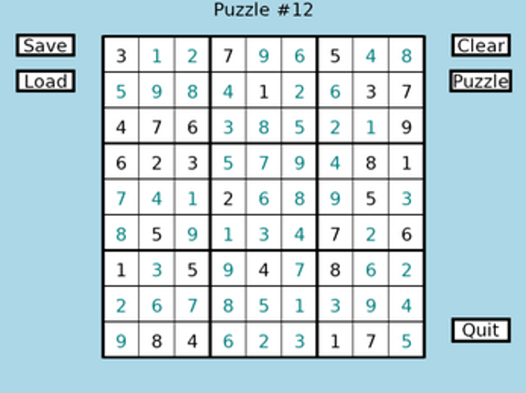 Simple Sudoku Image