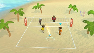 Volleyball Fever Flat Image