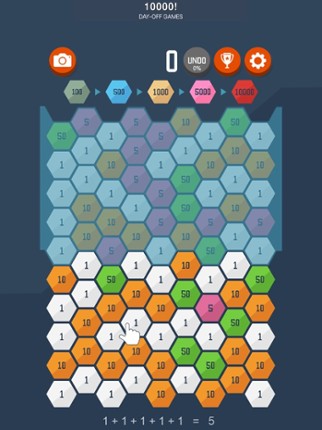 10000! - Original indie puzzle screenshot