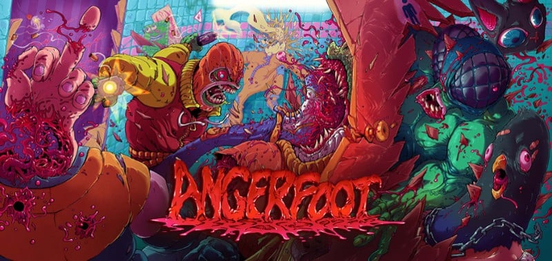 ANGER FOOT Game Cover