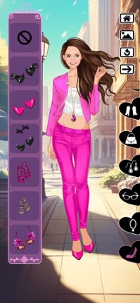 Big trip Sevelina dress up screenshot