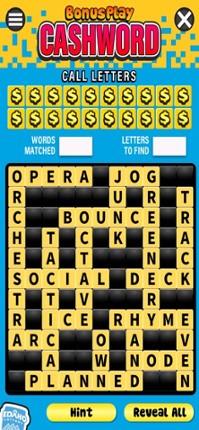 Cashword by Idaho Lottery screenshot