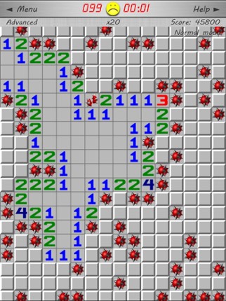 Classic Minesweeper :) screenshot
